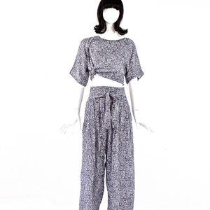 VTG 80's Chez Zvanni India SILK Pants and Shirt